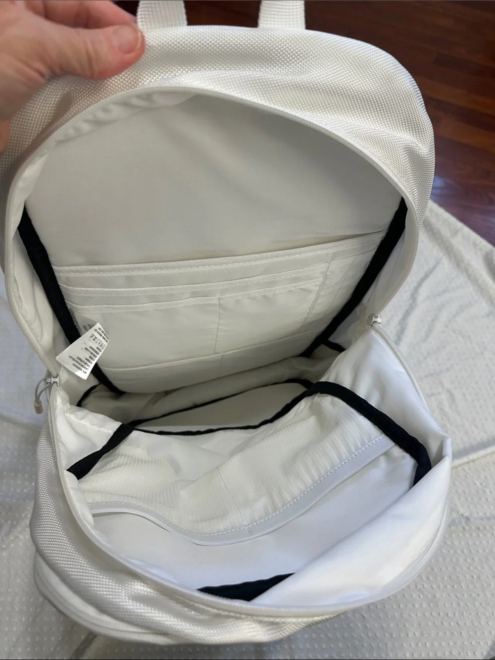 Nike Air Jordan Jumpman Fluid Backpack Large White